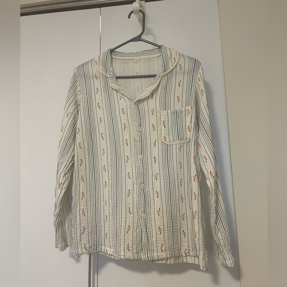 The Fleece Company Pyjama Set, Size Medium